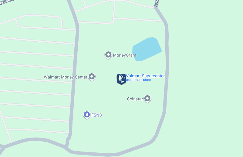 Click to view Dover Walmart branch and ATM location