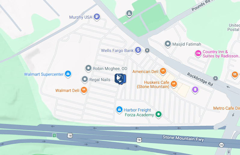 Click to view Industrial Blvd Walmart branch and ATM location