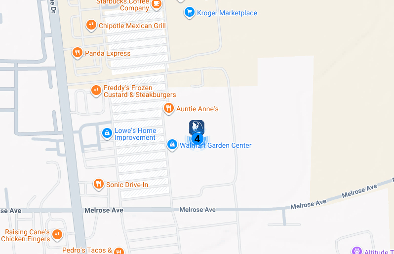 Click to view Bossier City Walmart branch and ATM location