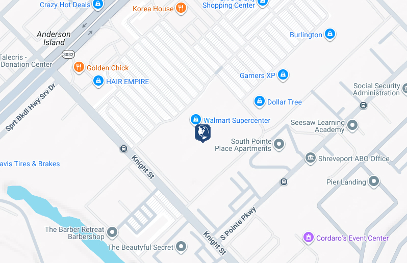 Click to view Shreveport Walmart branch and ATM location