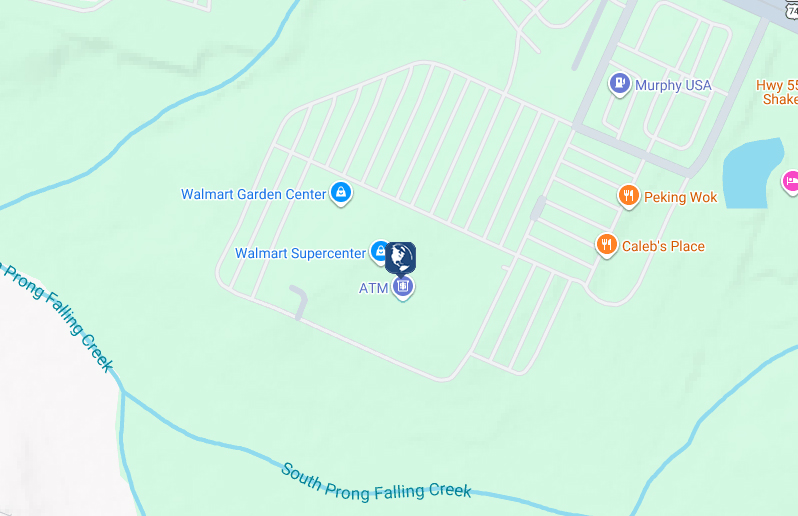 Click to view Rockingham Walmart branch and ATM location