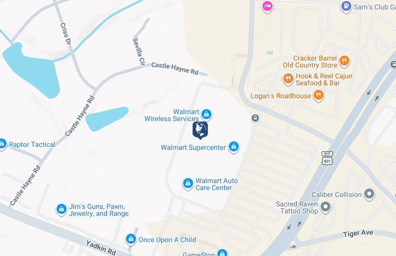 Click to view Skibo Walmart branch and ATM location