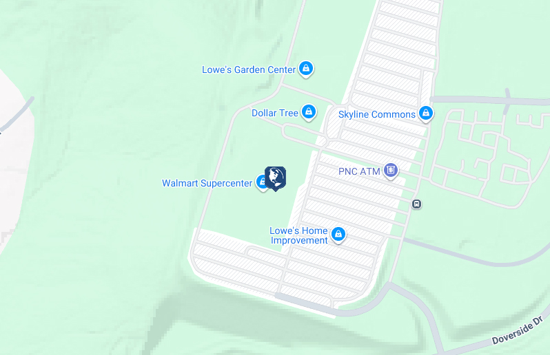 Click to view Dickerson Pike Walmart branch and ATM location