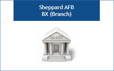 Sheppard AFB Branch and ATM location