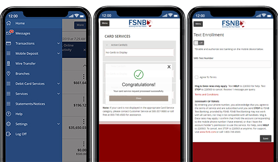 FSNB Mobile app