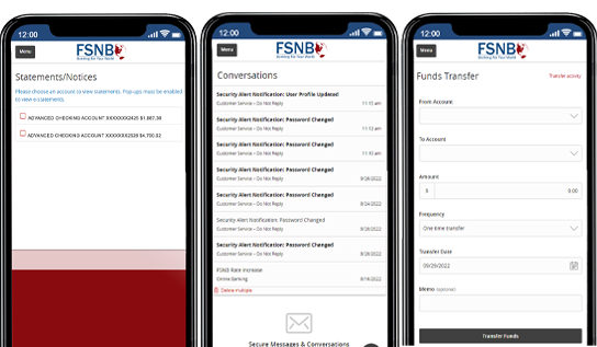 FSNB Mobile app