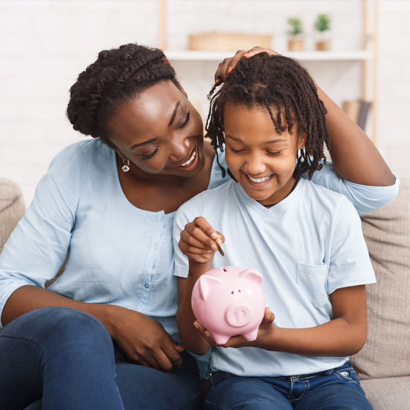 Open a Cents-able Savings account today!