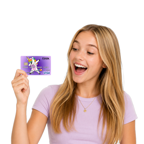 Teen themed Debit Cards
