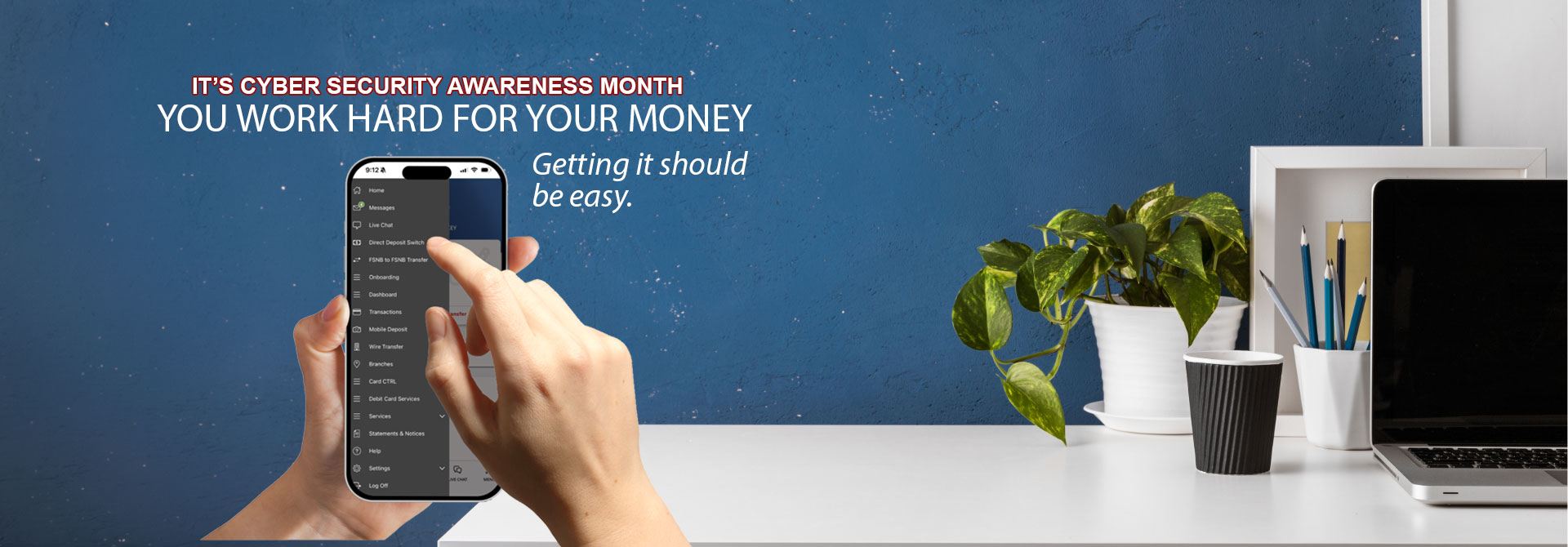 Fall in love with FSNB banking.