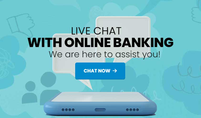 Live chat with FSNB online banking