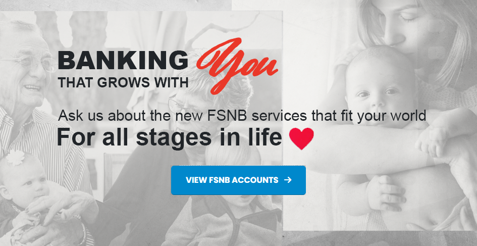 Tell your friends and family about FSNB.